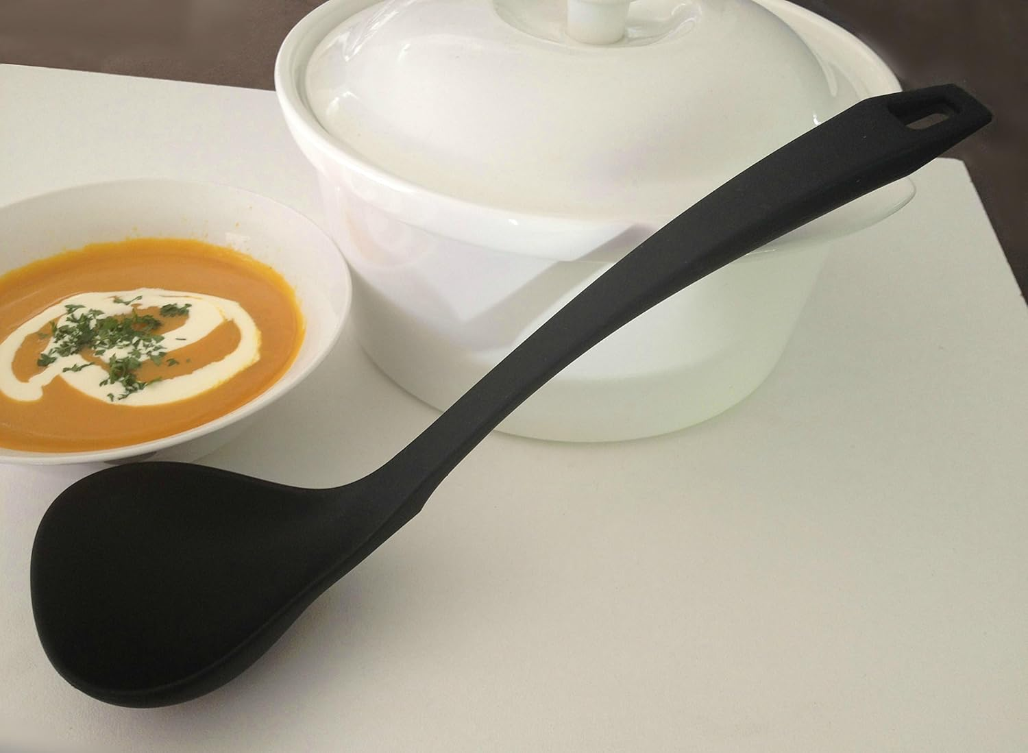 5-Piece Silicone Kitchen Utensil Set &ndash; Premium Bpa-Free Cooking Tools & Gadgets for Nonstick Cookware &ndash; Dishwasher Safe & Durable image number 4