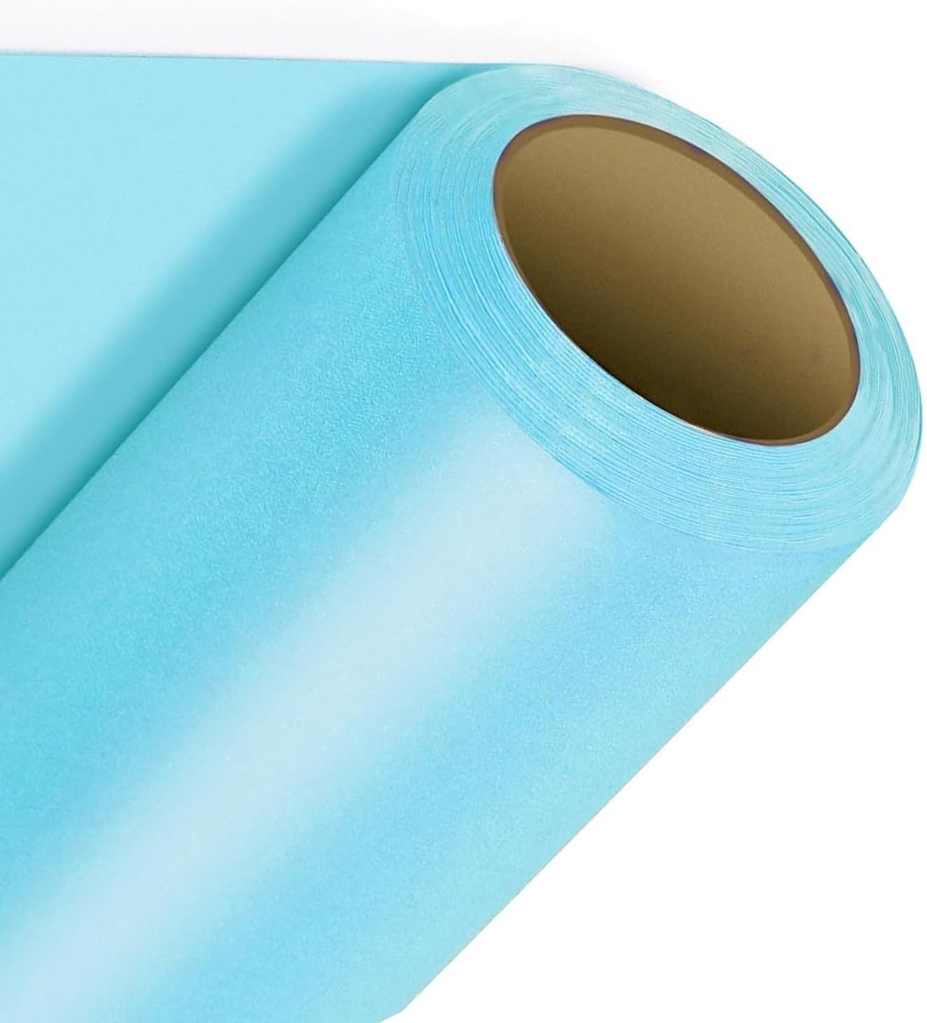 Matte Wrapping Paper,Solid Color Pearly-Lustre Paper,Gift Wrapping Paper,Perfect for Wedding,Valentine'S Day,Birthday, Christmas,Baby Shower,Diy Bouquet 43Cm X10M (Blue)