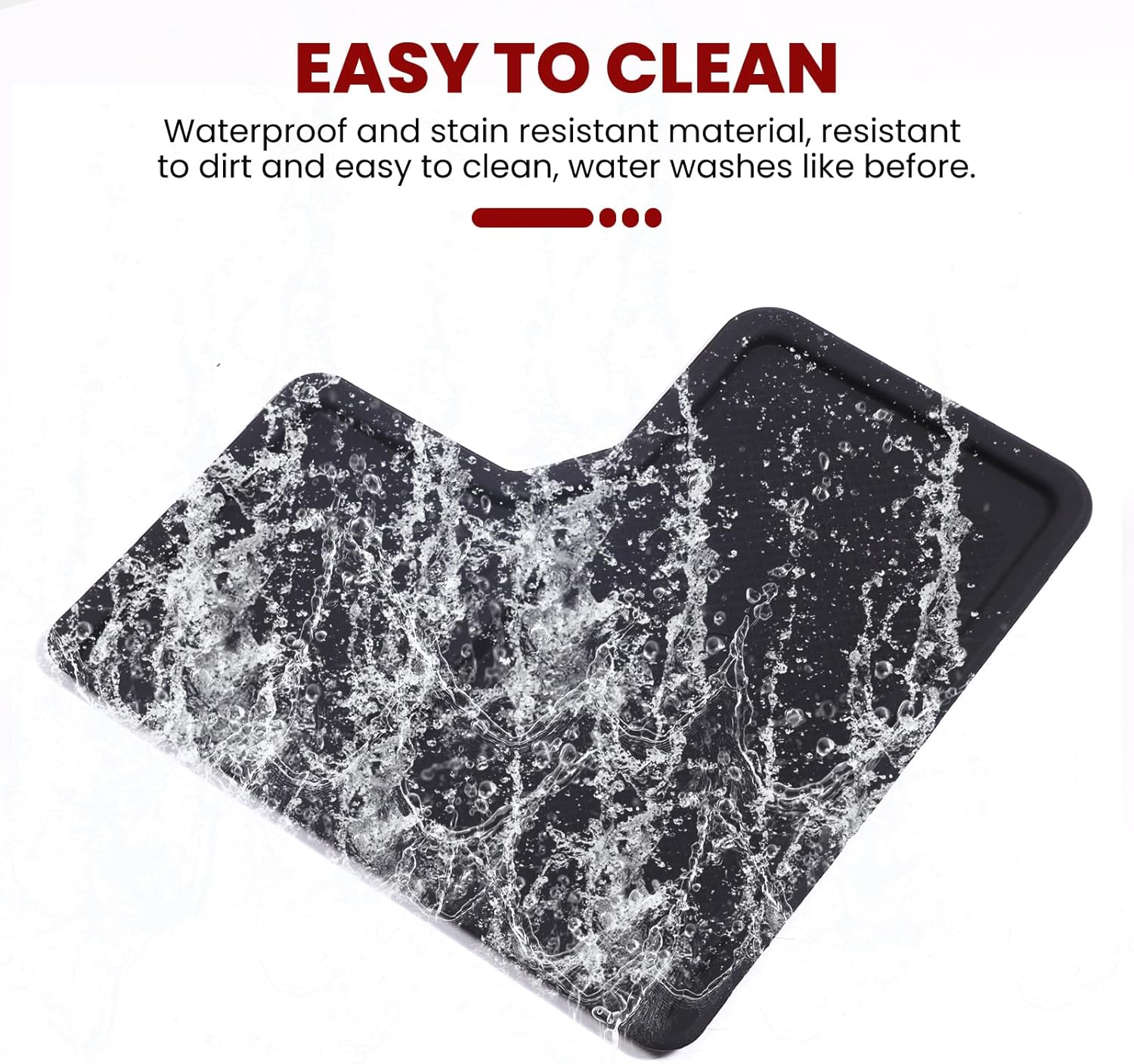 Yinaniutos Center Console Wireless Charging Mat Compatible with Toyota Land Cruiser 250 Prado 2024 2025, Center Contral Silicone anti Slip Pad, RHD (NOT for 1958/LC250 Model) image number 2