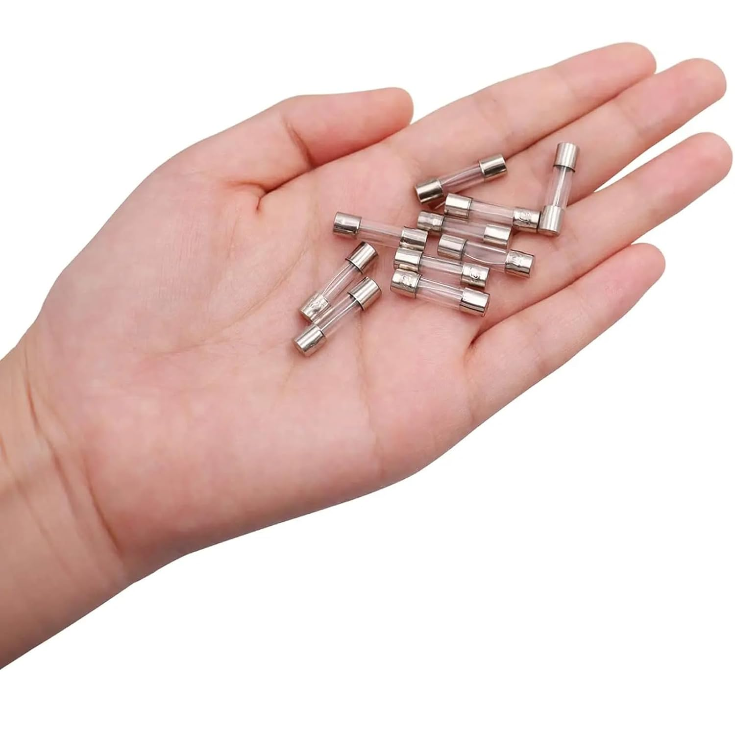 360Pcs 24Kinds Fast Blow Glass Fuses Assortment Kit;250V 5X20Mm/6X30Mm 0.25A~20A Assorted Quick Blow Tube Fuse Set image number 3