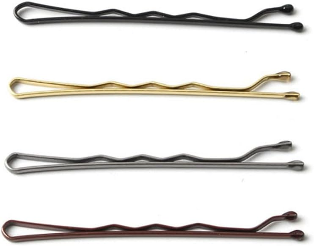 150Pcs Bobby Pins Hairpins Hair Grips Fringe Holder Salon Hairdressing Barrette Coffee image number 5