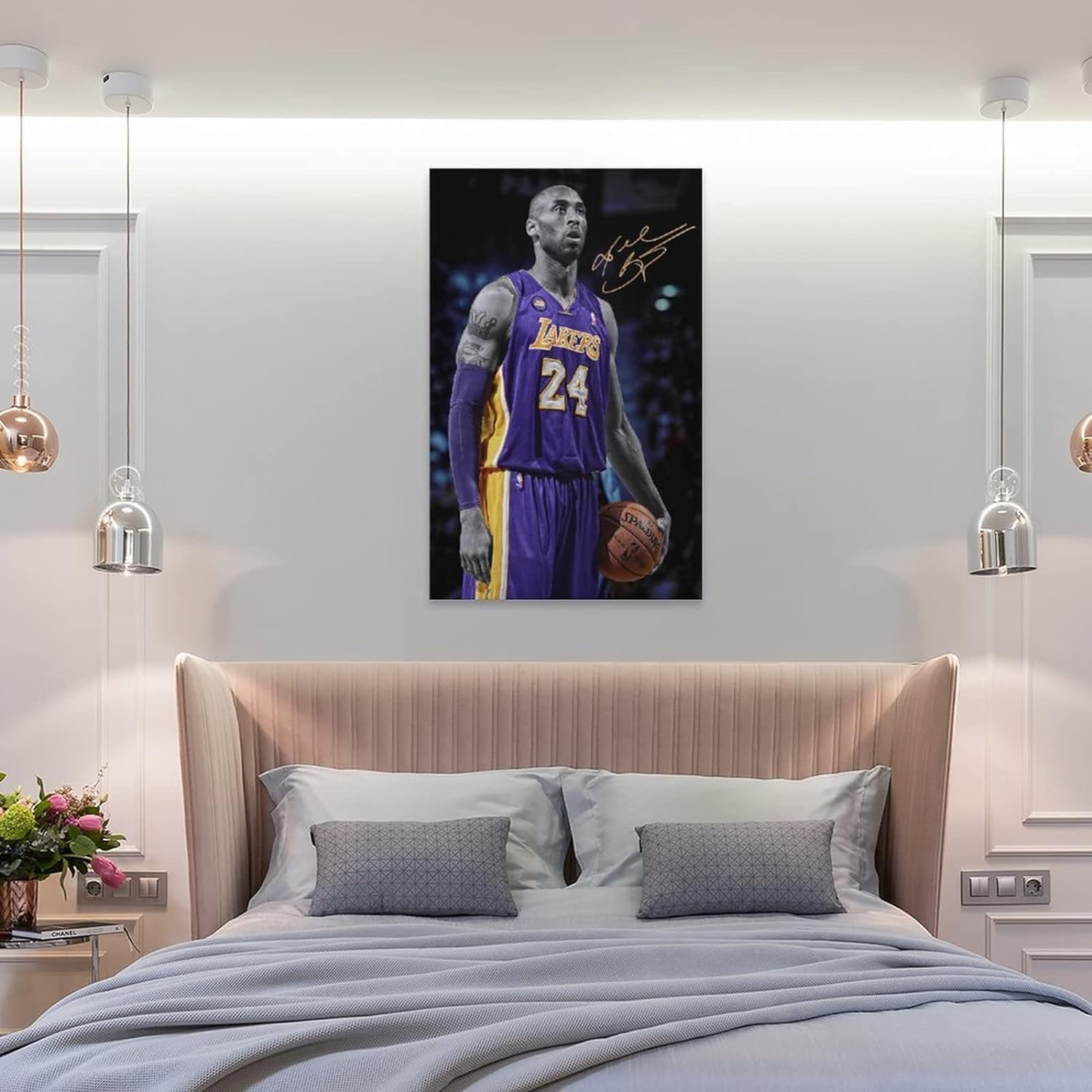 Kobe Poster Basketball Sports Legend Star Art Poster Canvas Wall Art40X60Cm Unframed (M) - A image number 6