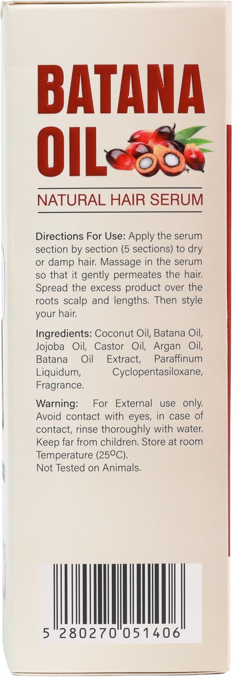 Batana Oil Pro Natural Hair Serum 100Ml(3.4Oz)