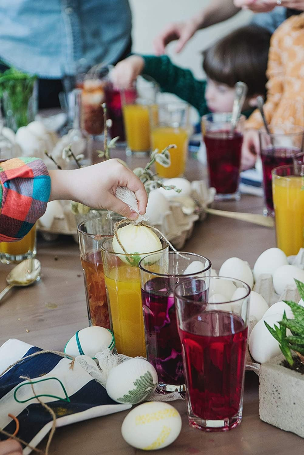 Wooden Eggs 24 Piece -White Color image number 3