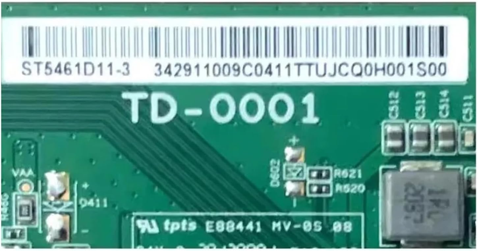Compatible for Logic， Tcon TV Board TD-0001 ST5461D11-3