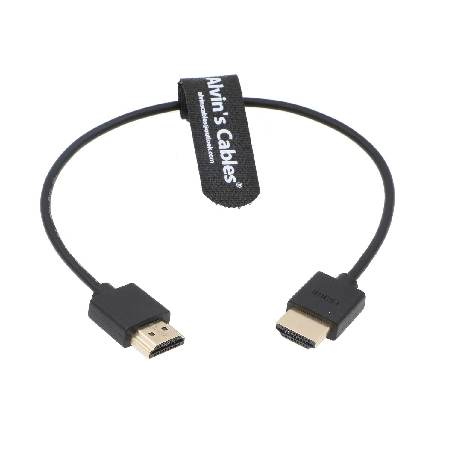 Alvin'S Cables Z Cam E2 HDMI Cable High Speed Ethernet for Portkeys BM5 Monitor Straight to Straight 30CM image number 3