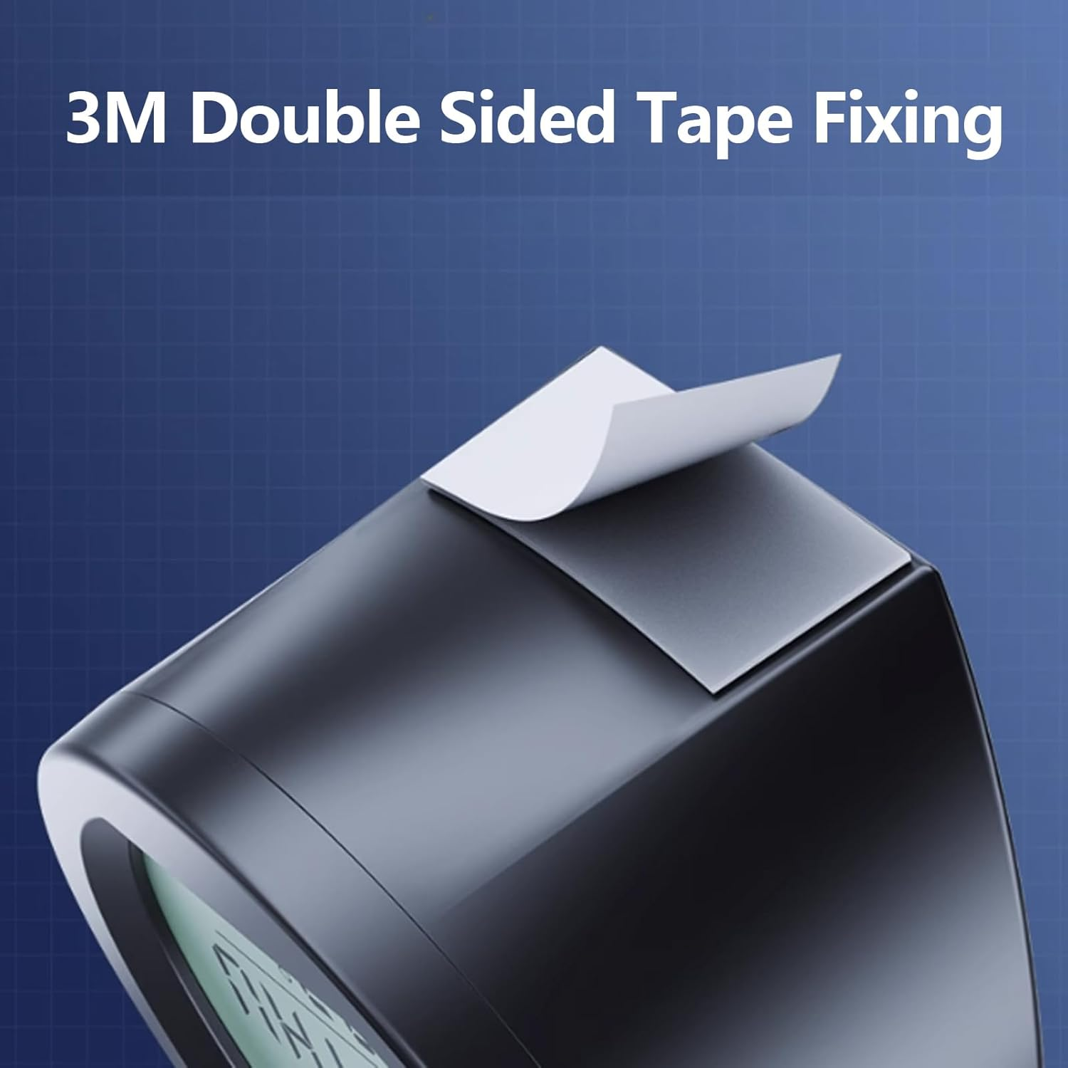 Timloon Car Dashboard Clock with Automatic Backlight at Night, Fahrenheit Temperature, 12/24 Hour Format Time, Calendar for Car Truck Office Home and Outdoor Camping (Includes Battery) image number 1