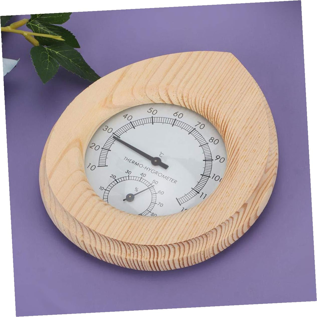 Abaodam Portable Sauna Hygrometer and Thermometer Dual-Use Indoor Outdoor Temperature Humidity Gauge for Sauna Rooms Nursery Garden High Precision Monitoring image number 5