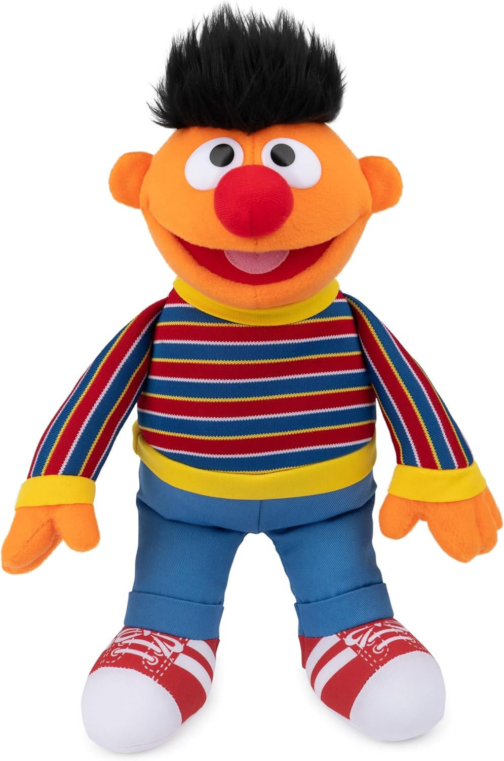 Sesame Street 75365 Ernie Soft Toy 24Cm Stuffed Plush Toy, 34 X 20 X 18Cm,Blue