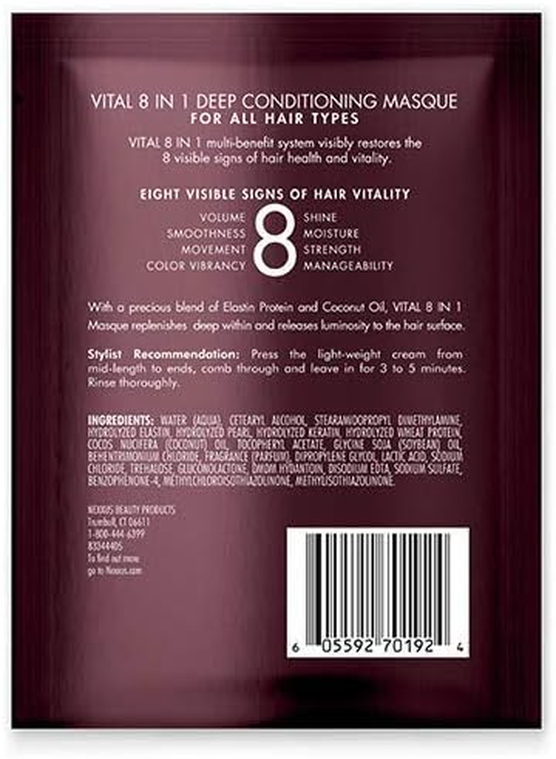 Nexxus New York Salon Care Vitall 8-In-1 Coconut & Protein Complex Rejuvenating Masque 1.5 Oz image number 1