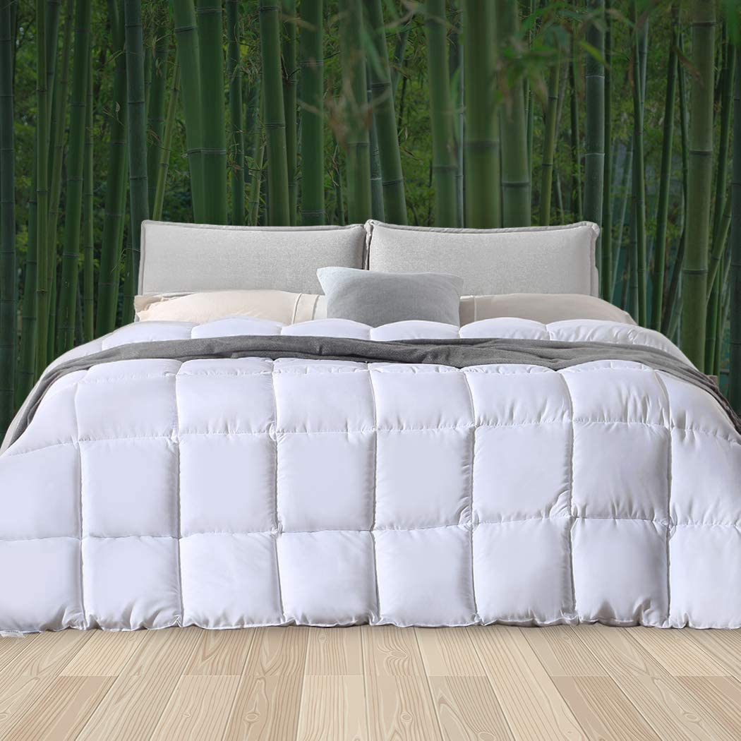 Dreamz Quilts Bamboo Quilt Winter All Season Bedding Duvet Queen Doona 700GSM image number 3