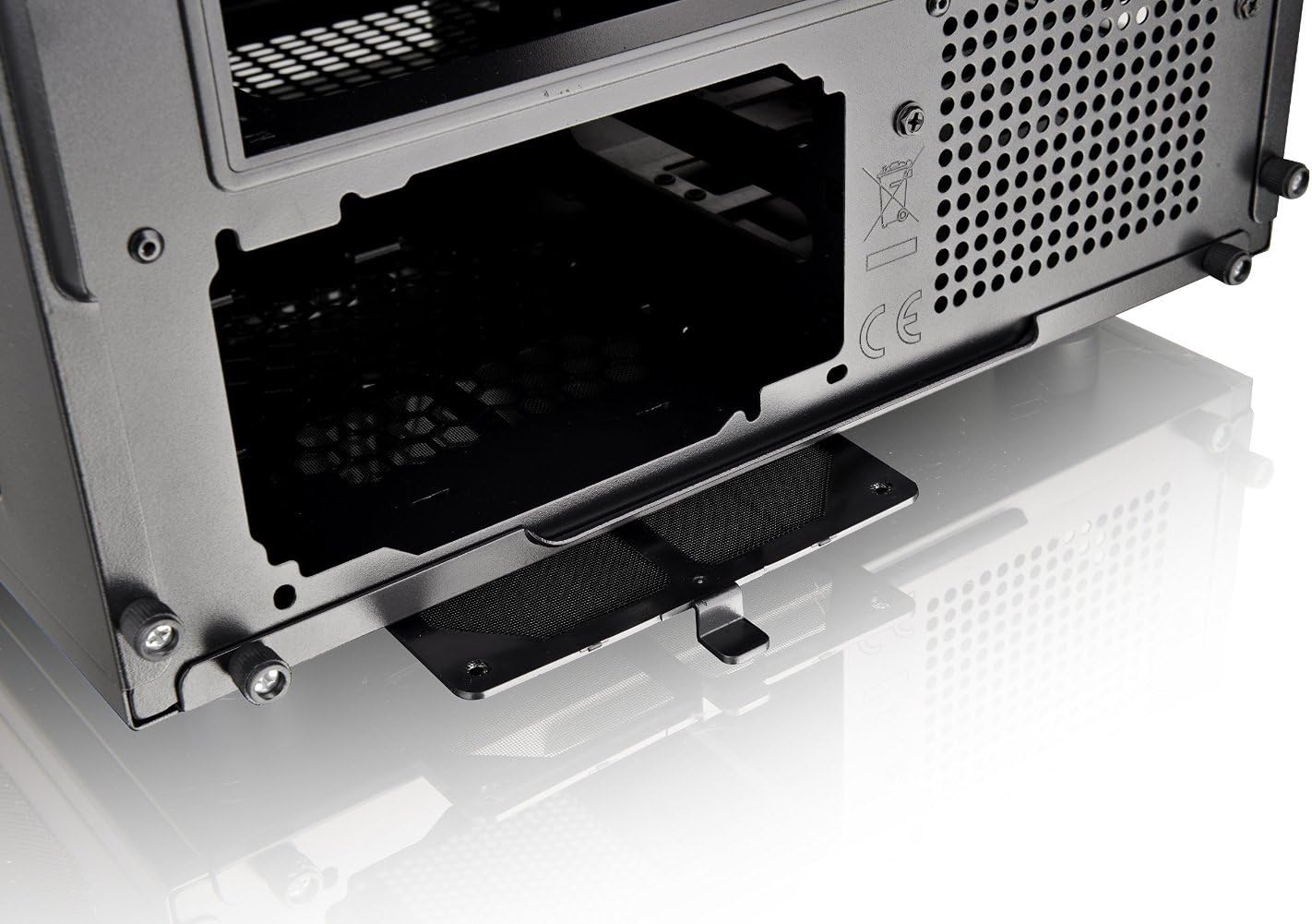 Thermaltake Core V21 SPCC Micro ATX Cube Computer Chassis CA-1D5-00S1WN-00, Black image number 1