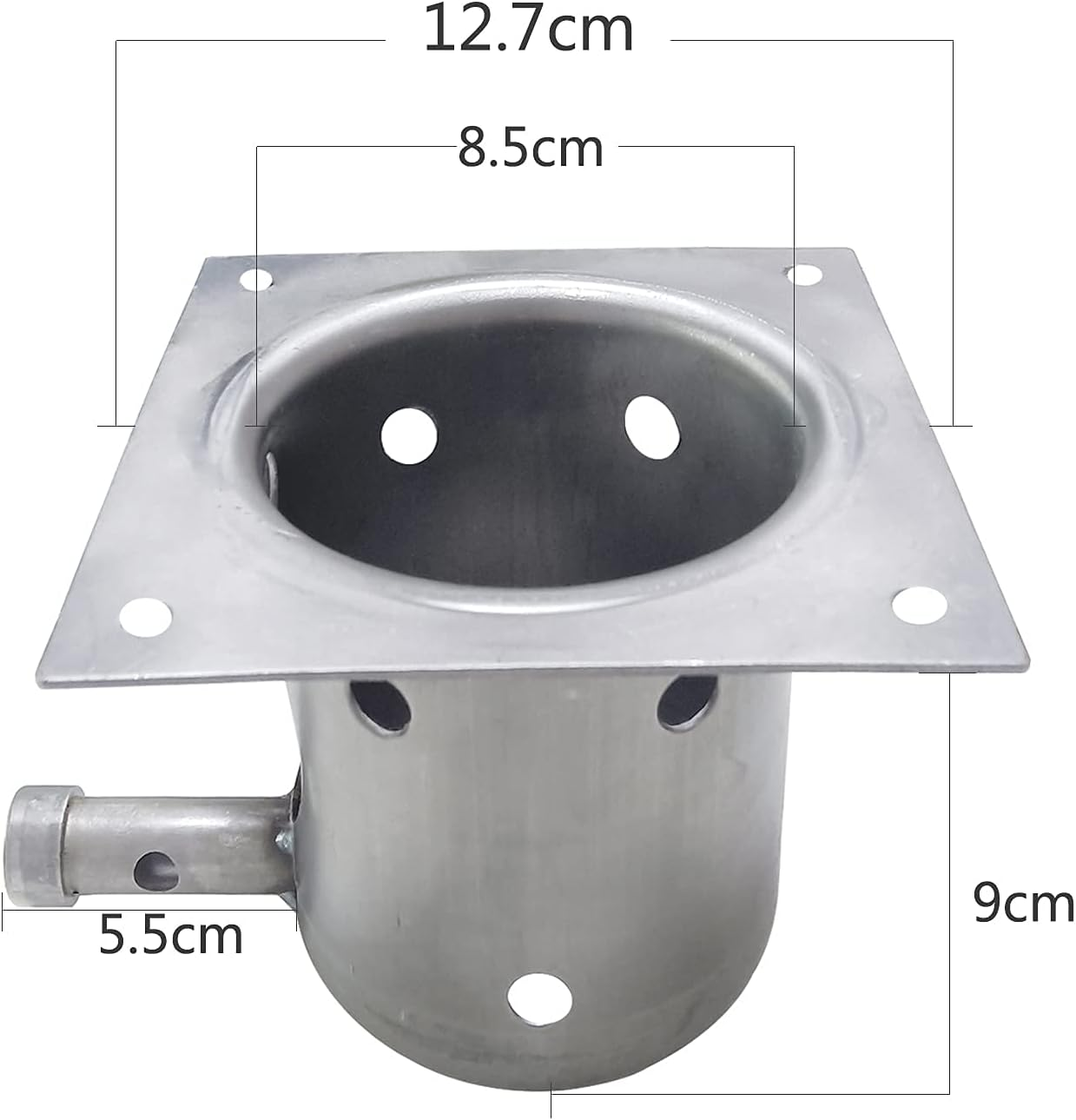 Fire Burn Pot Replacement Parts for Traeger Pellet Grill,Compatible with Traeger Grill and Most Pit Boss Grills image number 5