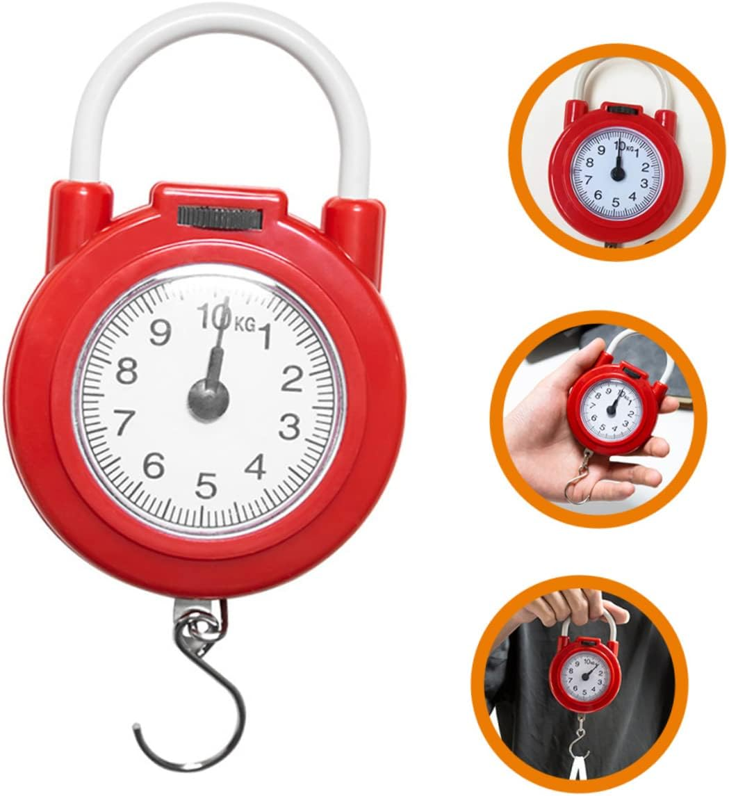 COOLHIYA Portable Digital Luggage Scale Handheld Fish Scale Spring for Travel Kitchen Camping image number 4