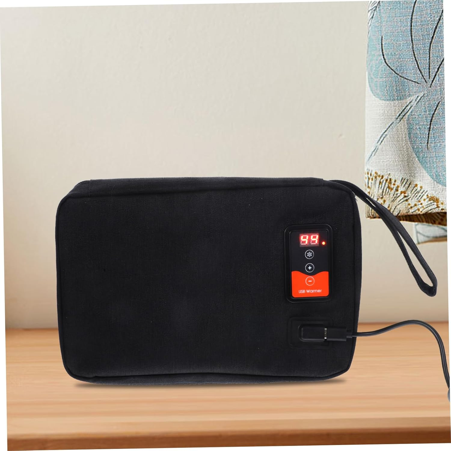 VICASKY USB Wet Tissue Heater Wipe Warmer Dispenser for Care Portable Home Use Adjustable Temperature for Skin Care Products image number 1