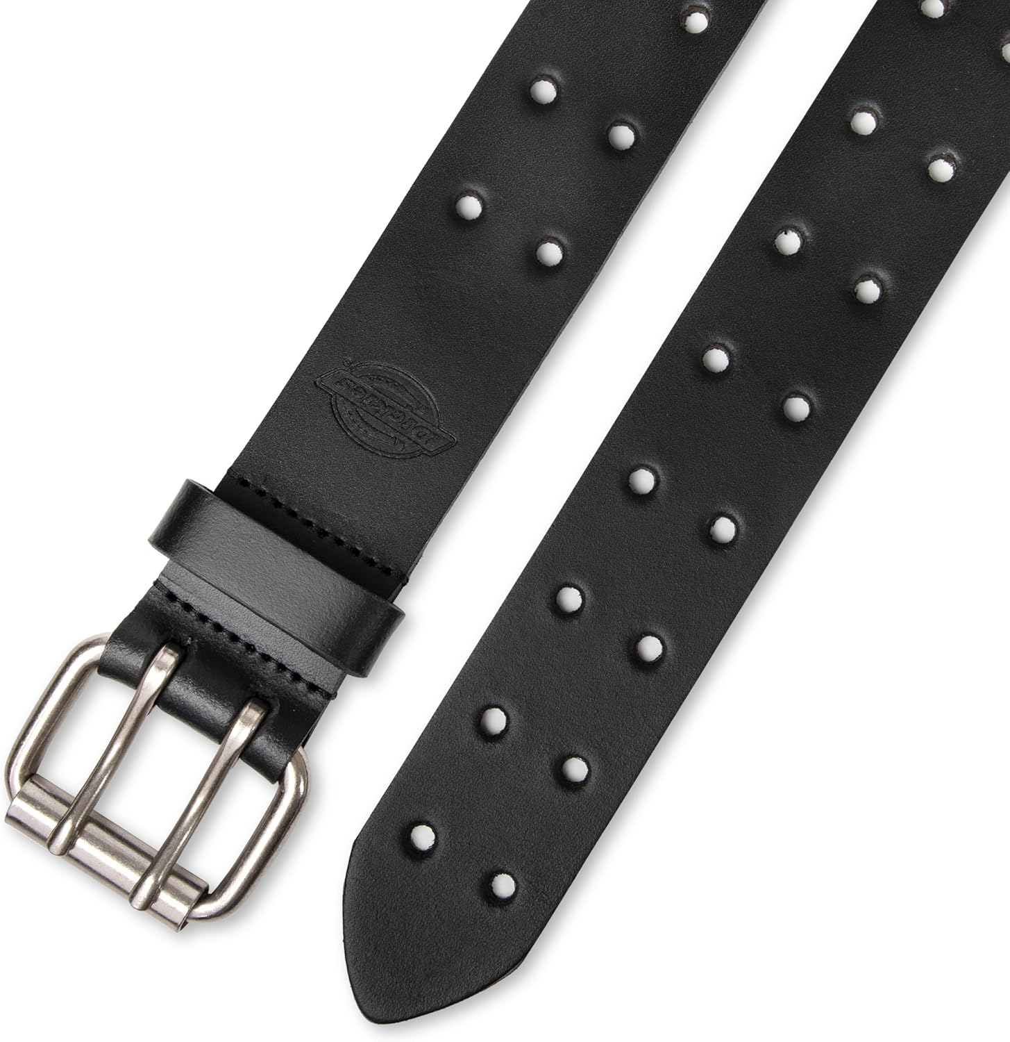 Dickies Men'S Leather Double Prong Belt image number 2
