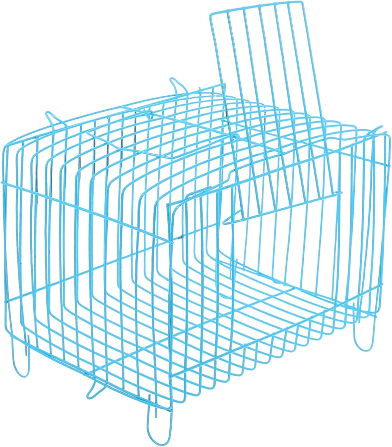 COSMEVIVI Small Bird Carrying Cage Parrot Travel Carrier Portable Cage Bird Carrier Comfortable image number 1