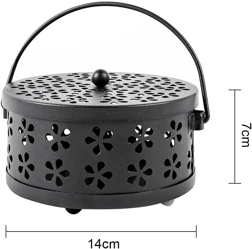 Metal Mosquito Mozzie Coil Holder Burner Repellant Home Garden Decor Outdoor image number 3