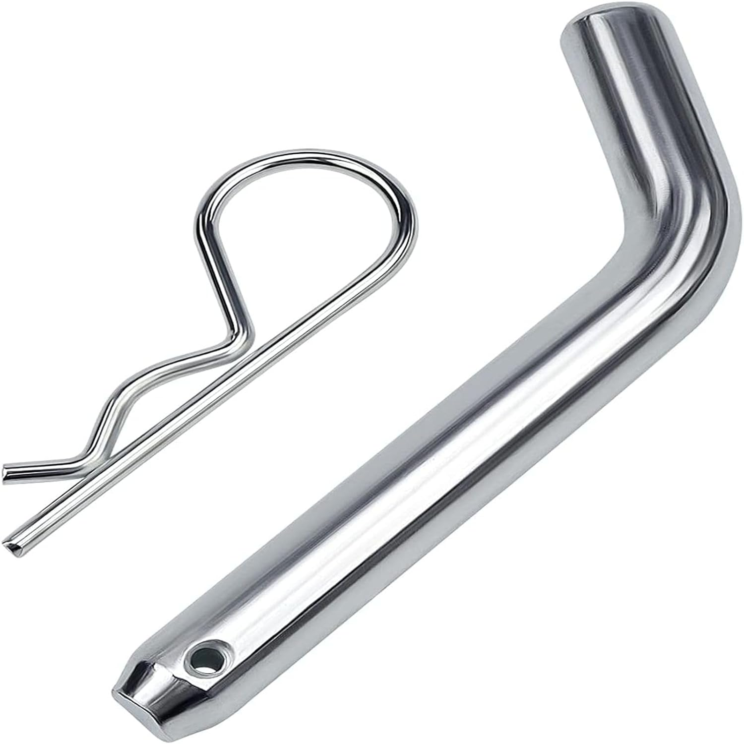 Trailer Hitch Pin & Clip with Grooved Head, 5/8-Inch Diameter, Fits 2 or 2-1/2-Inch Receiver image number 5