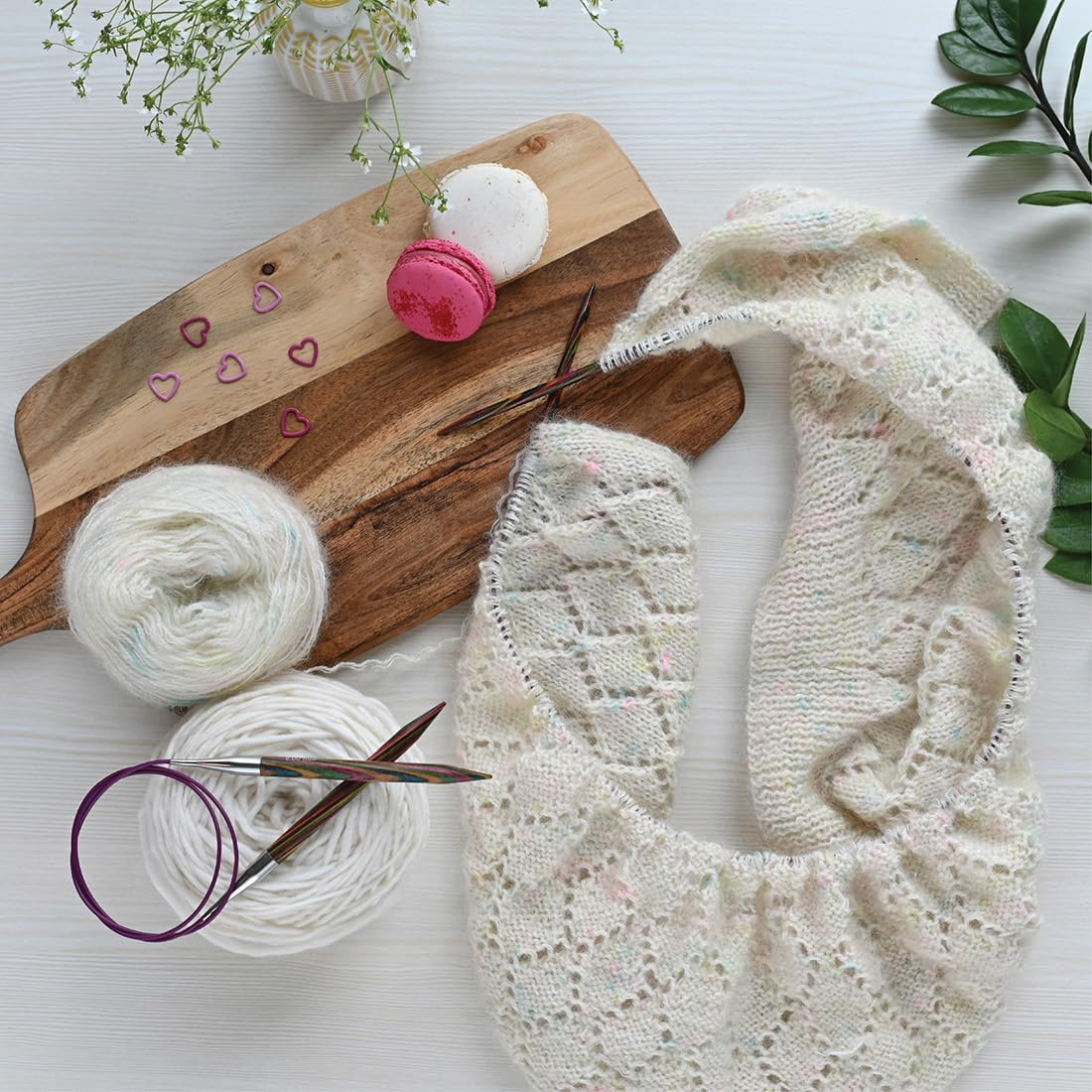 Knitpro 80 Cm X 4 Mm Symfonie Fixed Circular Needles, Multi-Color - 3.75Mm image number 5