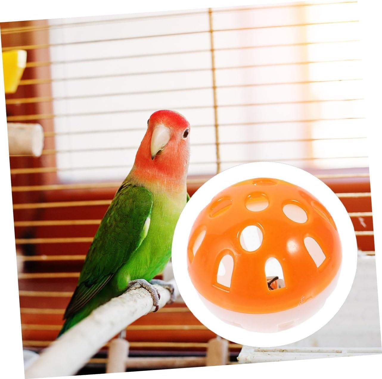 THJOPOKEEL 12PCS Cat Toy Ball with Bell, Pet Toy Cat Bell Ball Cat Toy with Bell Cat Jingle Balls for Cats Kitten, Rattle Ball Toys Random Color image number 5