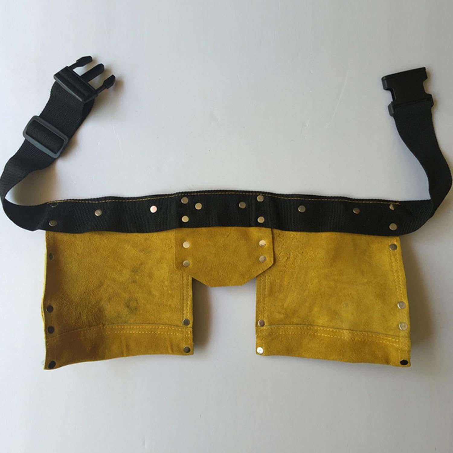 Humdcdy Small Tool Bag,Garden Tool Organizer with Pocket - Versatile Cleaning Organizer Bag, PU Leather Work Supply Bag for Gardener Electrician Contractor Repairman image number 1