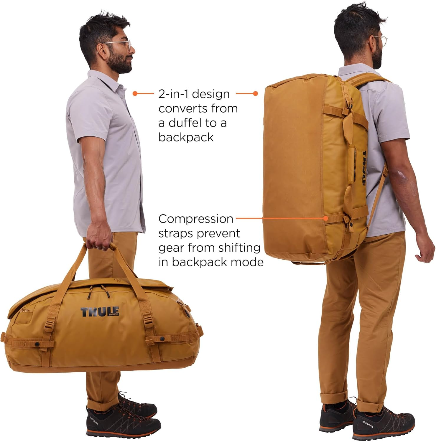 Thorie Chasm Duffel 70L Duffel Bag image number 4