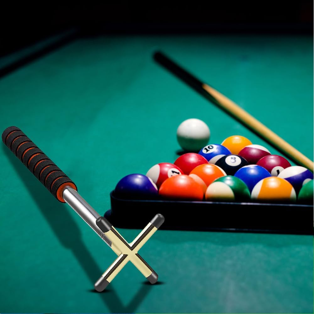 1X Pool Billiard Snooker Table Cue Rest Spider Cross Head Fitting Jigger Brass AU