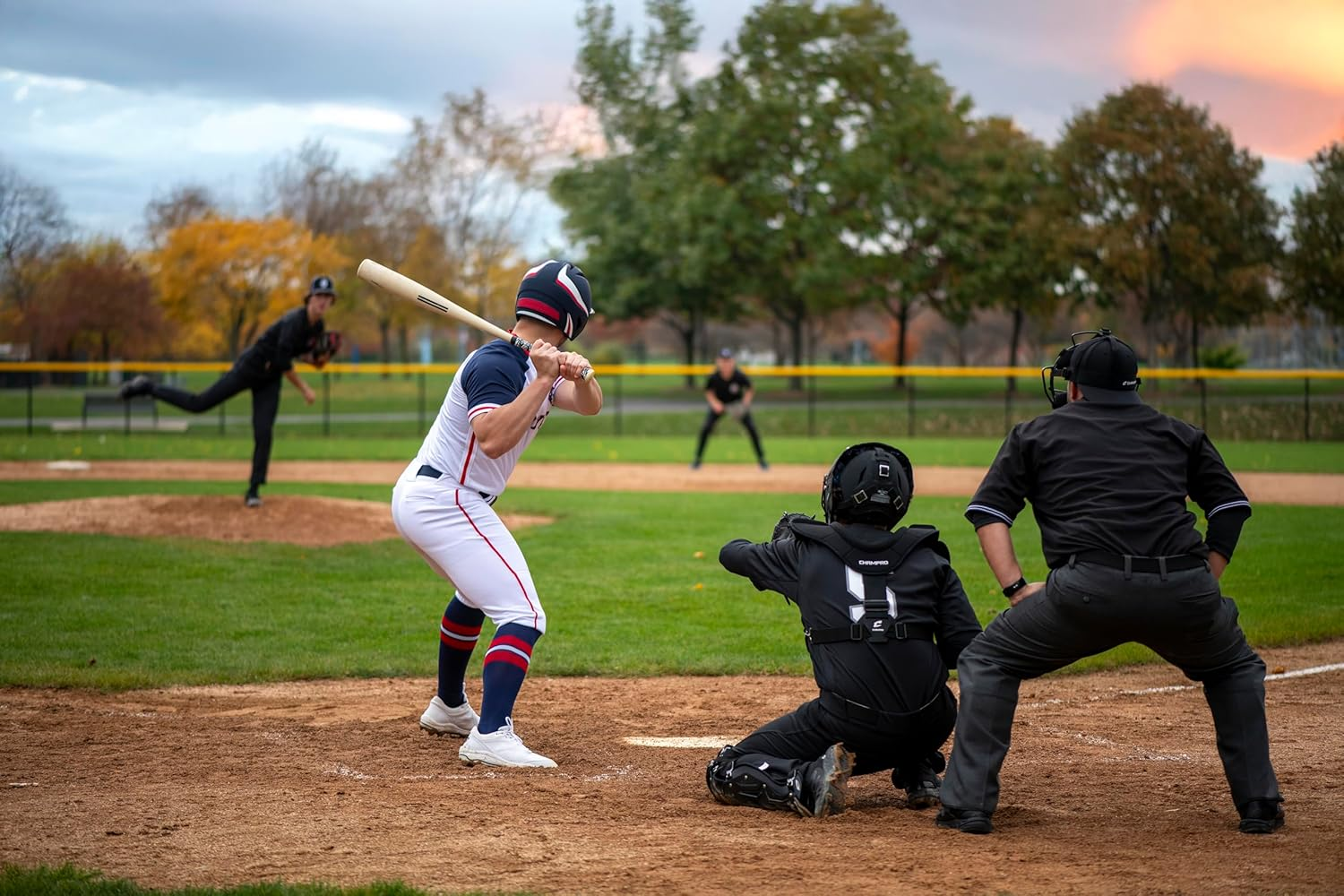CHAMPRO the Field Polyester Baseball Umpire Pant