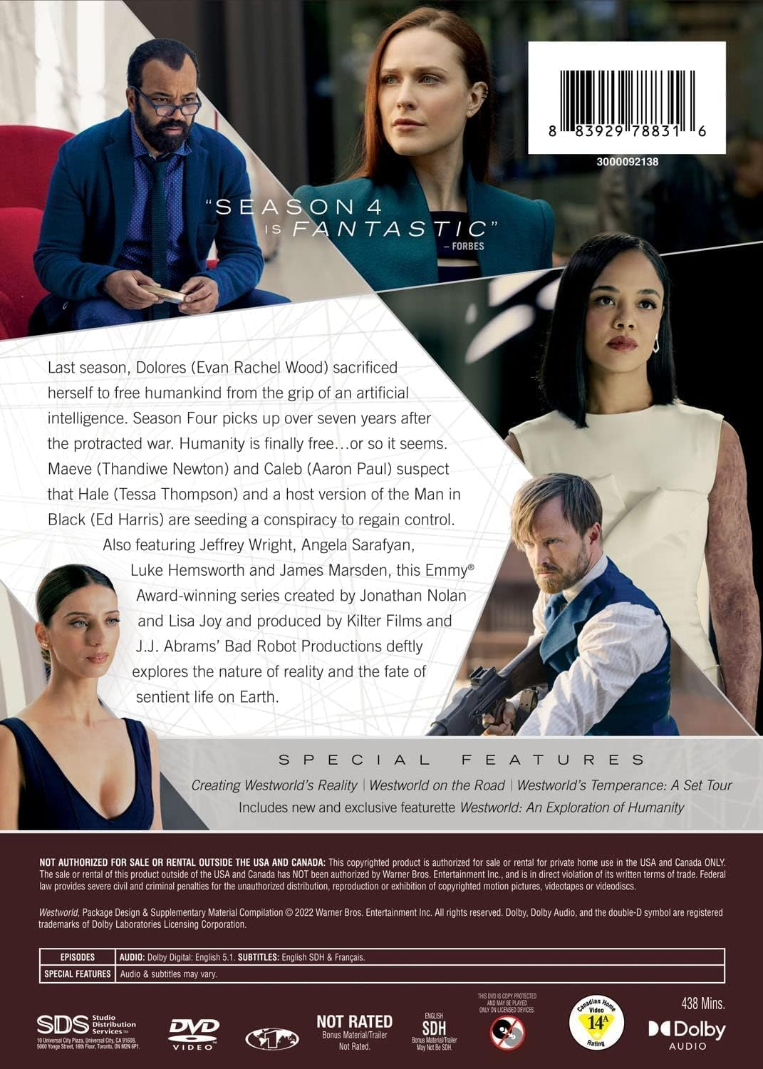 West Wolrd Season 4 DVD