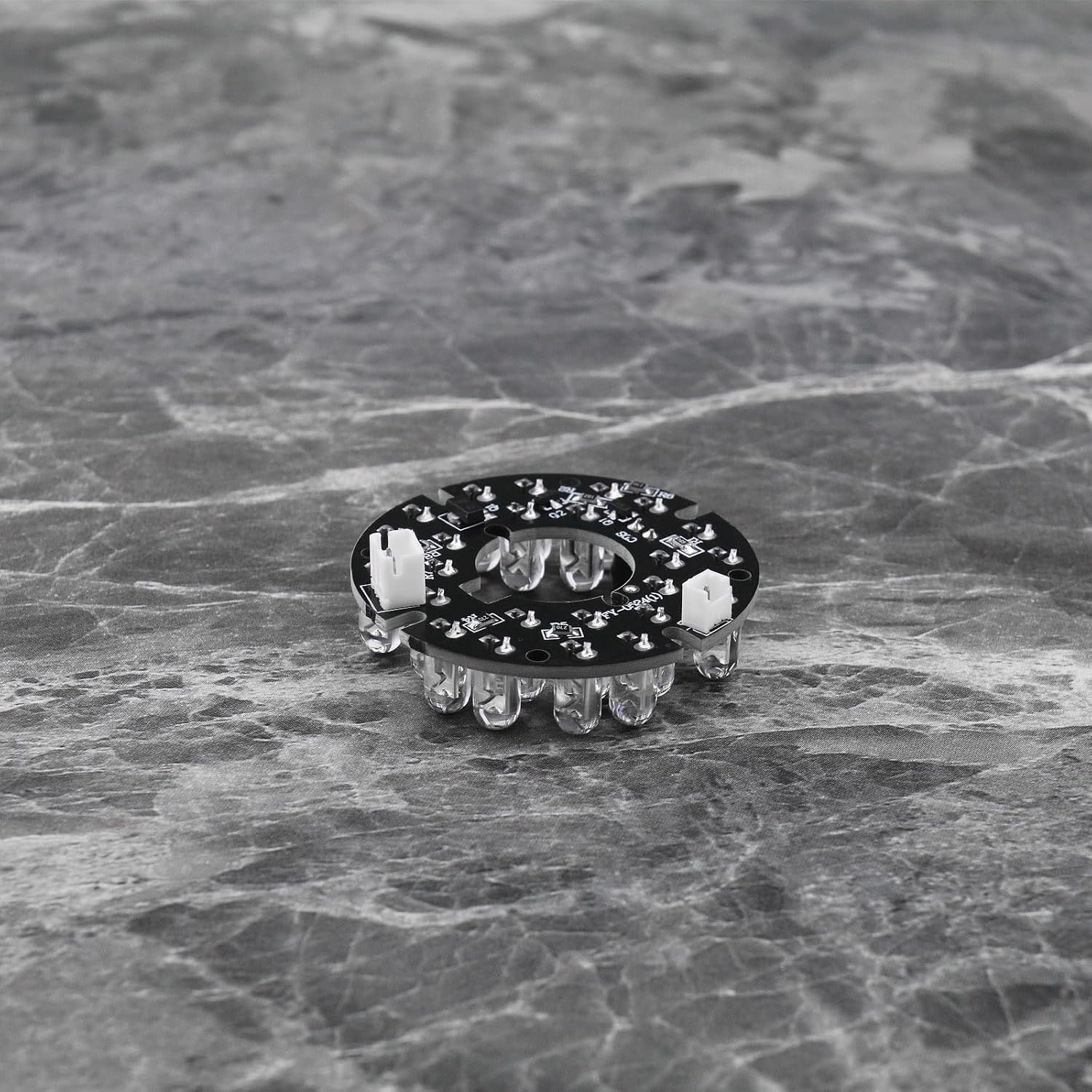 VGOL 2X 24 850Nm IR Leds Infrared Light Board IR Range up to 20-30M for Camera Surveillance System and Night Lighting of Various Cameras, Black image number 5