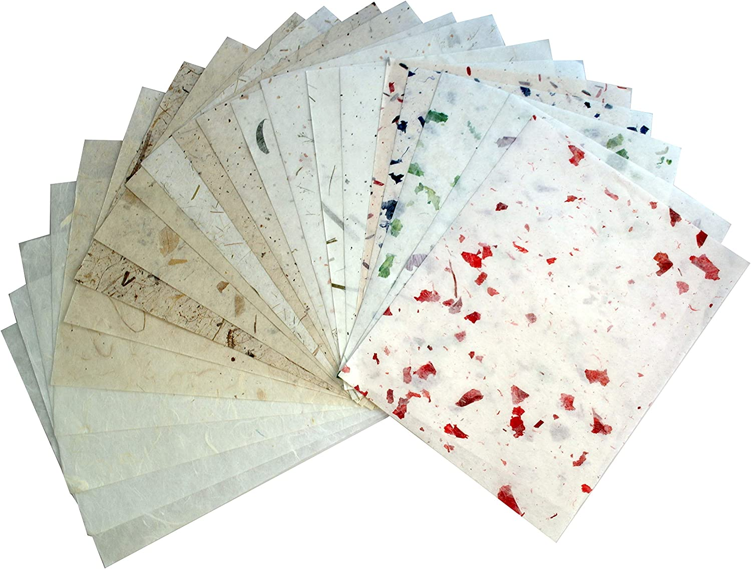 65 Sheets 8.5 X 11 Inches Mulberry Paper Sheet Design Art Tissue Japan Origami Washi Wholesale Bulk Sale Unryuproducts Card Making image number 5
