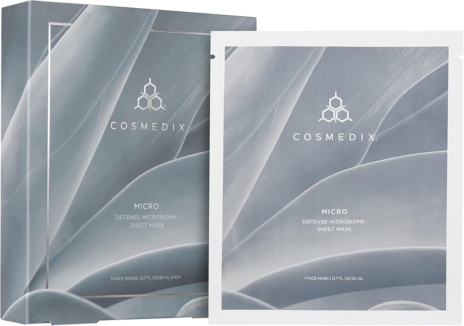 Cosmedix Micro Defense Microbiome Sheet Mask for Unisex 5 Pc Sheets image number 2