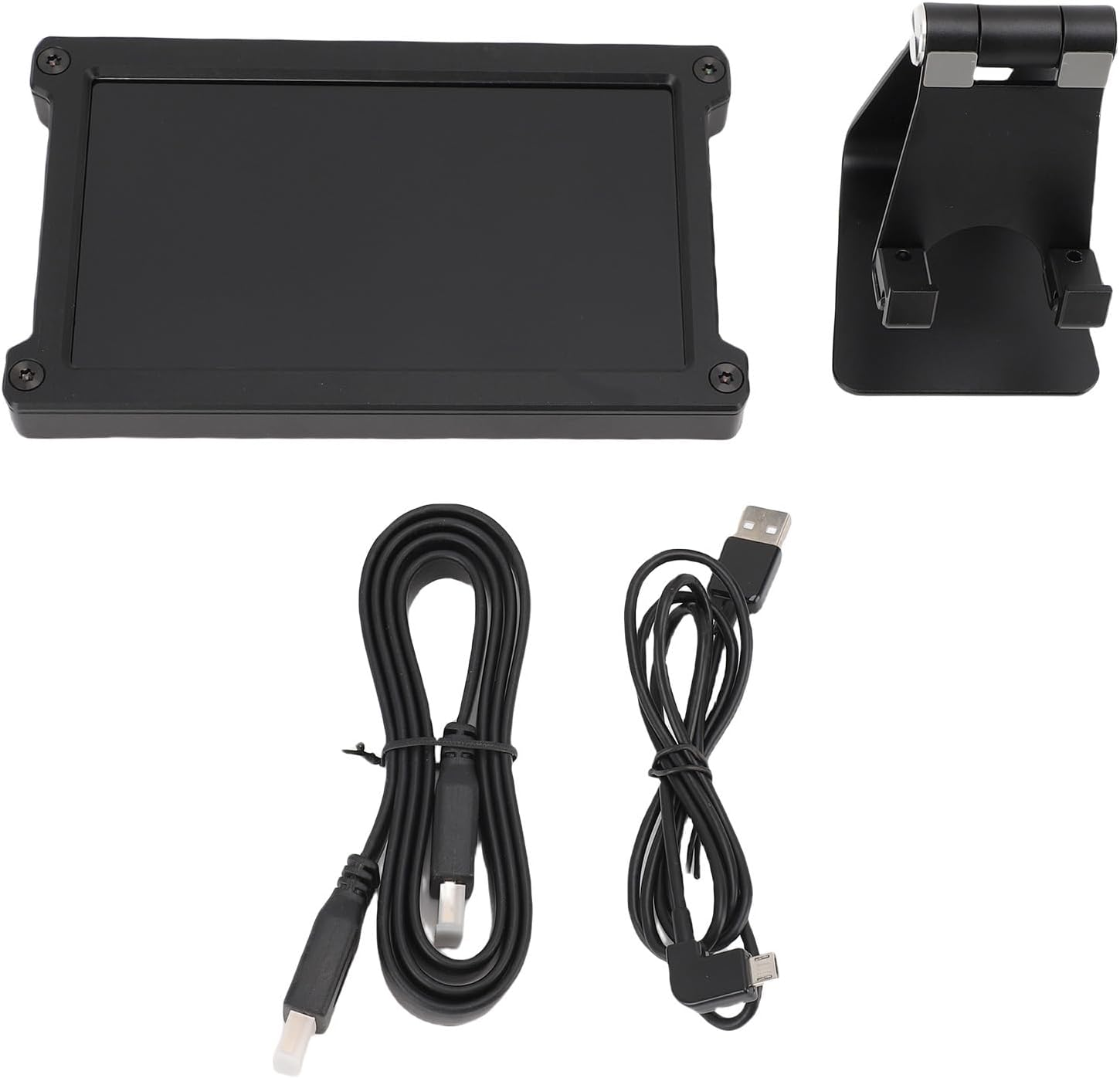 7 Inch HDMI Monitor, 1024X600 LCD Display with 360 Degree Rotation Stand, Second Screen for Gaming, Working, Box, Switch, Laptop, PC image number 1