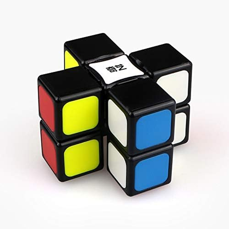Cuberspeed Qiyi 1X3X3 Super Floppy Stickerless Magic Cube 3X3X1 Black Titles Version Speed Cube image number 3