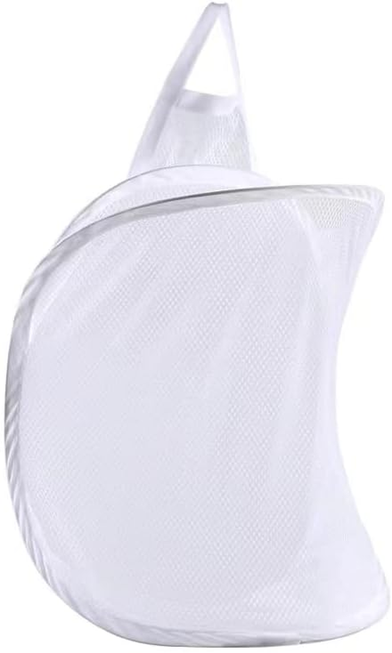 Hanging Laundry Hamper Mesh Laundry Basket Foldable Hamper Collapsible Dirty Clothes Hamper Wall Mounted Storage Bag image number 1