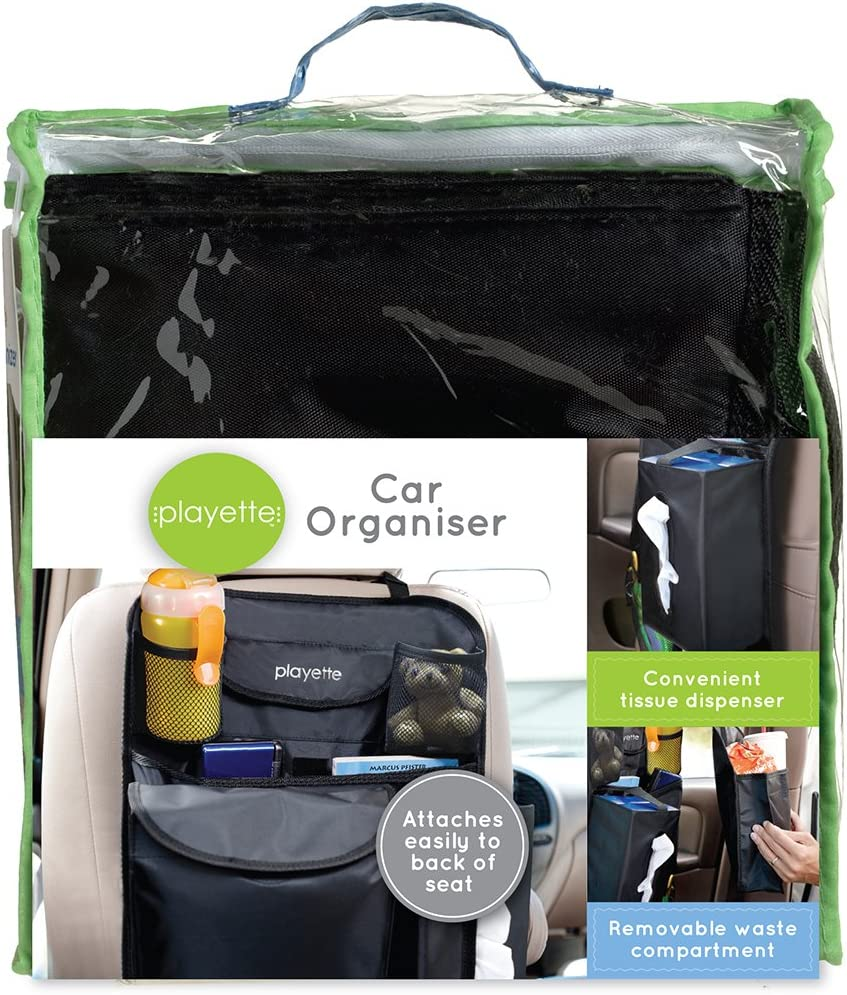 Playette Car Organiser, Black All-In-One Car Storage Solution image number 3