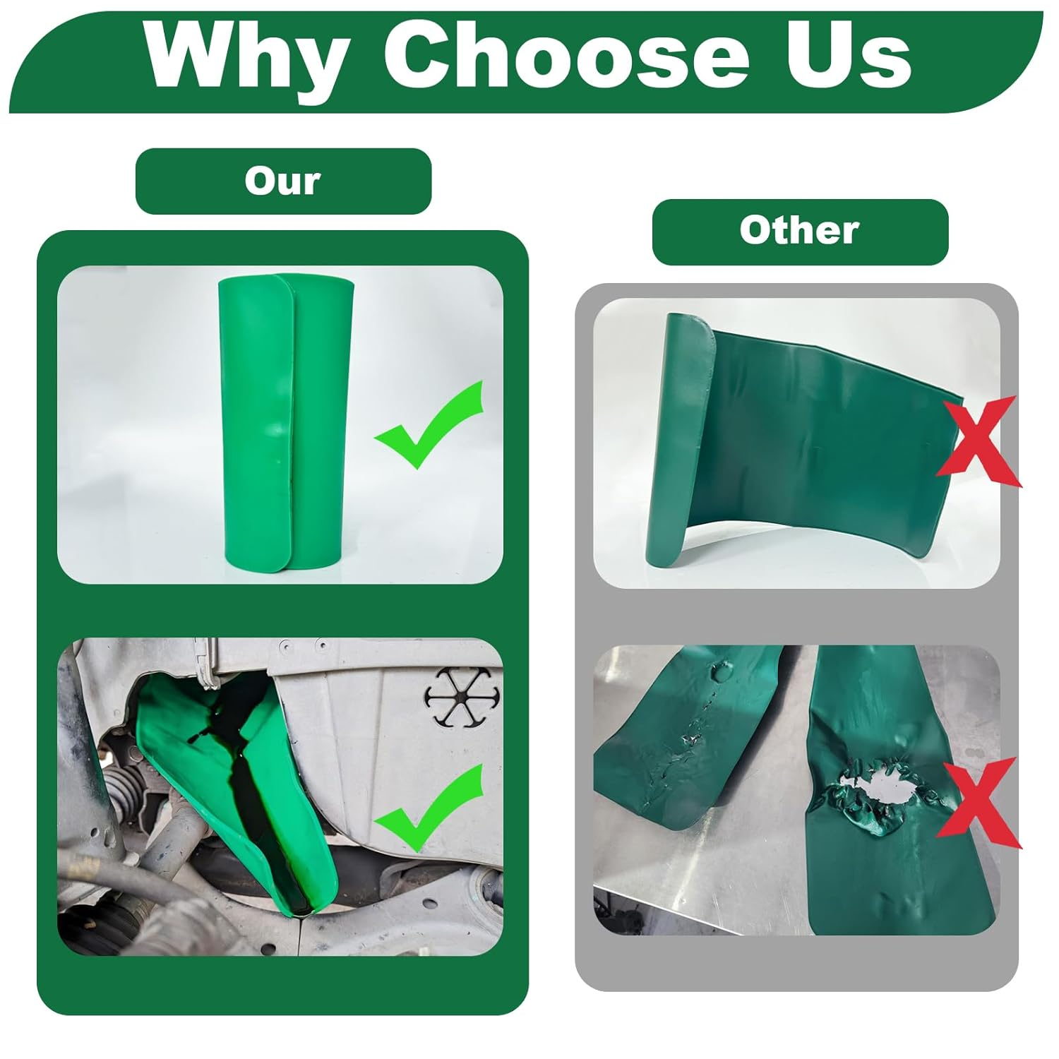 Reused Flexible Foldable Oil Funnel for Oil Change, Multi-Purpose Form a Funnels for Automotive Use, Easy to Clean Small Wide Mouth Funnel for Oil Drain, Available in Narrow Spaces