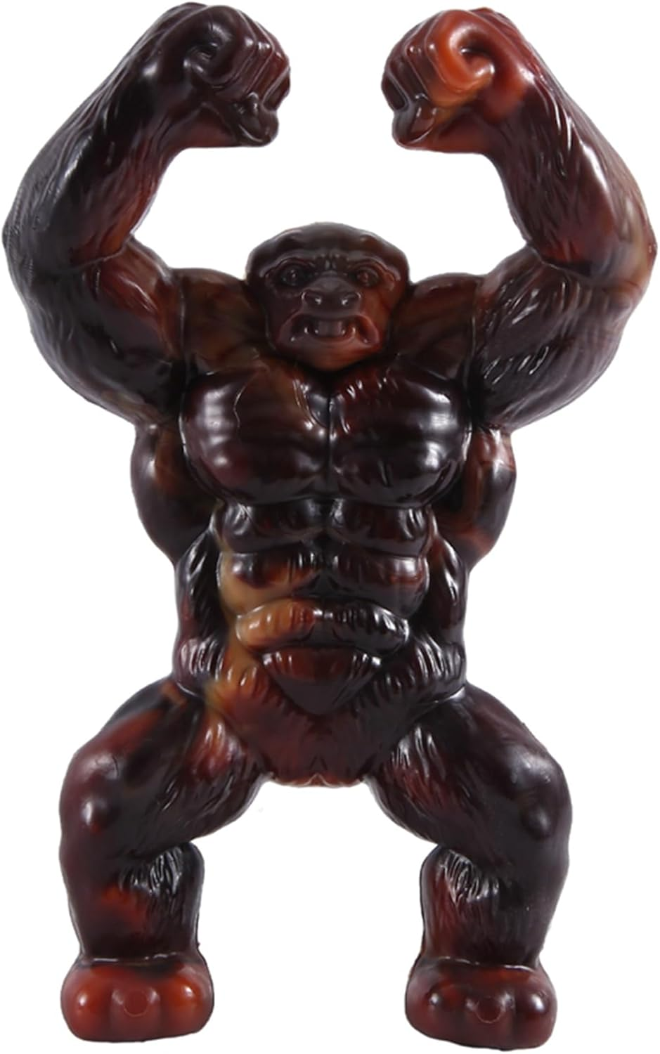 VENEKA Indestructible Dog Toys for Aggressive Chewers, Beef Flavor, Nylon Teething Chew Toys, Red Easy to Use 6.77 X 4.33 X 1.97Inch image number 1