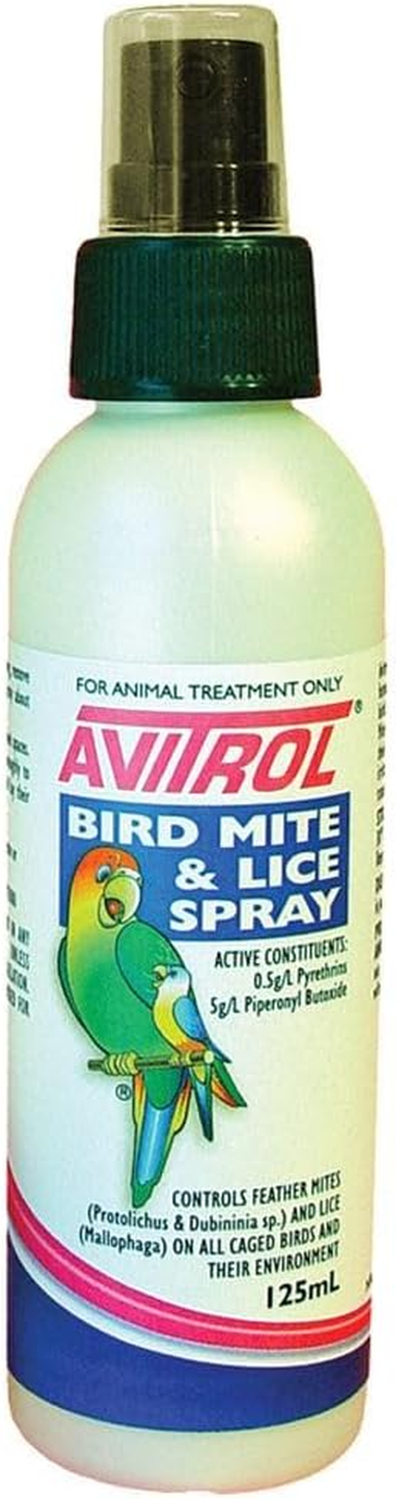 Mavlab Avitrol Mite & Lice Spray for Birds, 125 Ml