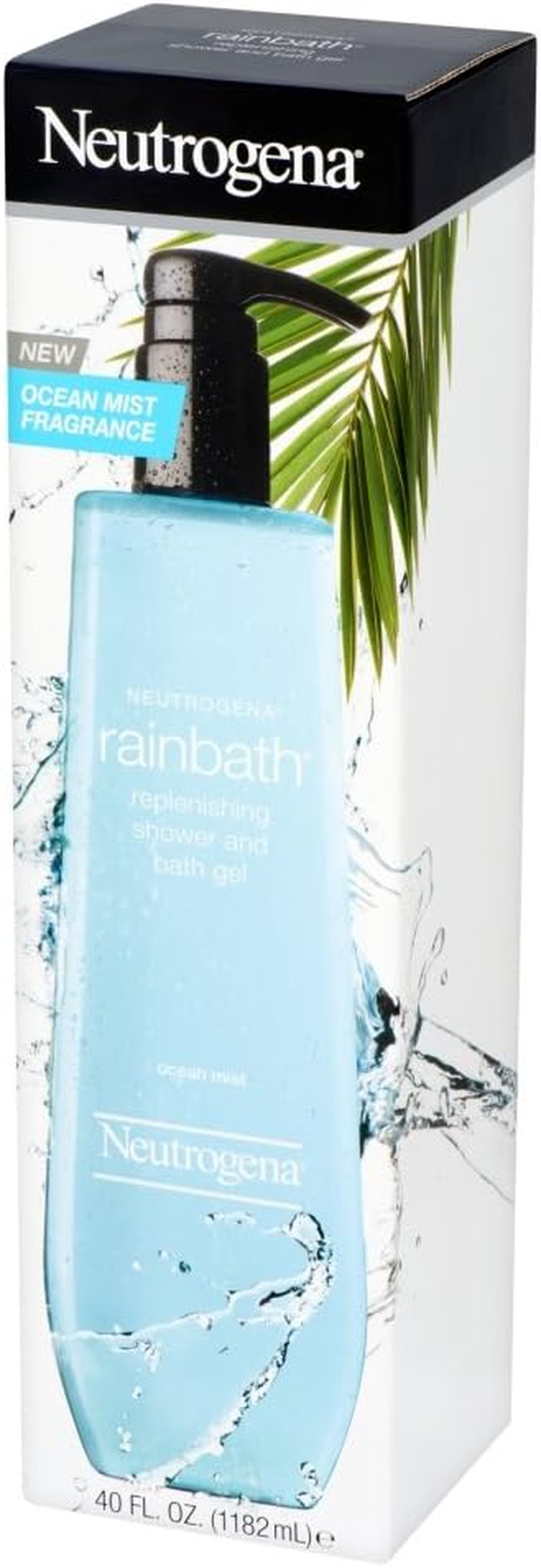 Neutrogena Rainbath Replenishing Shower and Bath Gel, Ocean Mist, 40 Fl.Oz.