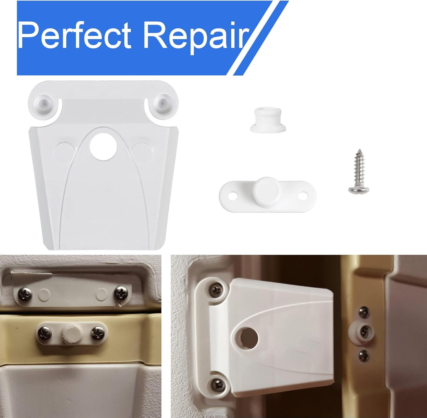 Igloo Cooler Latch Posts and Screws - High Strength Replacement Kit, Set of 2 image number 1
