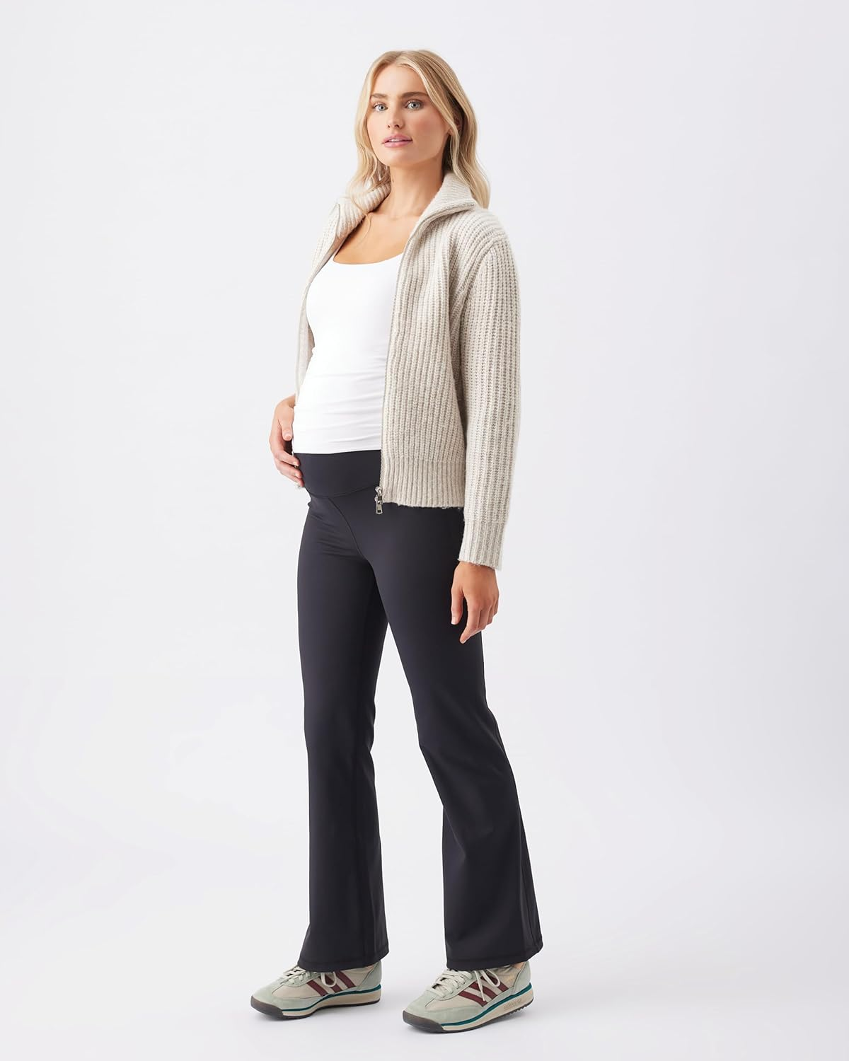 Layla Zip through Knit image number 4