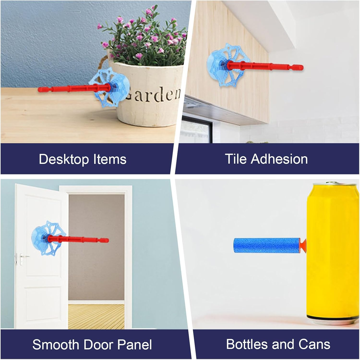 2 Pack Spider Gloves Man Web Shooter Toy with Wrist, Foam Blasters,Spider Launcher Gloves Cosplay Toy Set for Kids image number 2