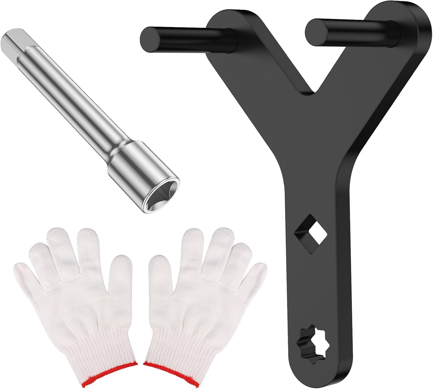 Lower Control Arm Prying Tool,Alloy Steel Suspension Specialty Bushing Tool,Automotive Lower Ball Joint Pry,Versatile Control Arm Bushing Removal Tool for Front Wheel Drive Vehicles Small Vans (B)