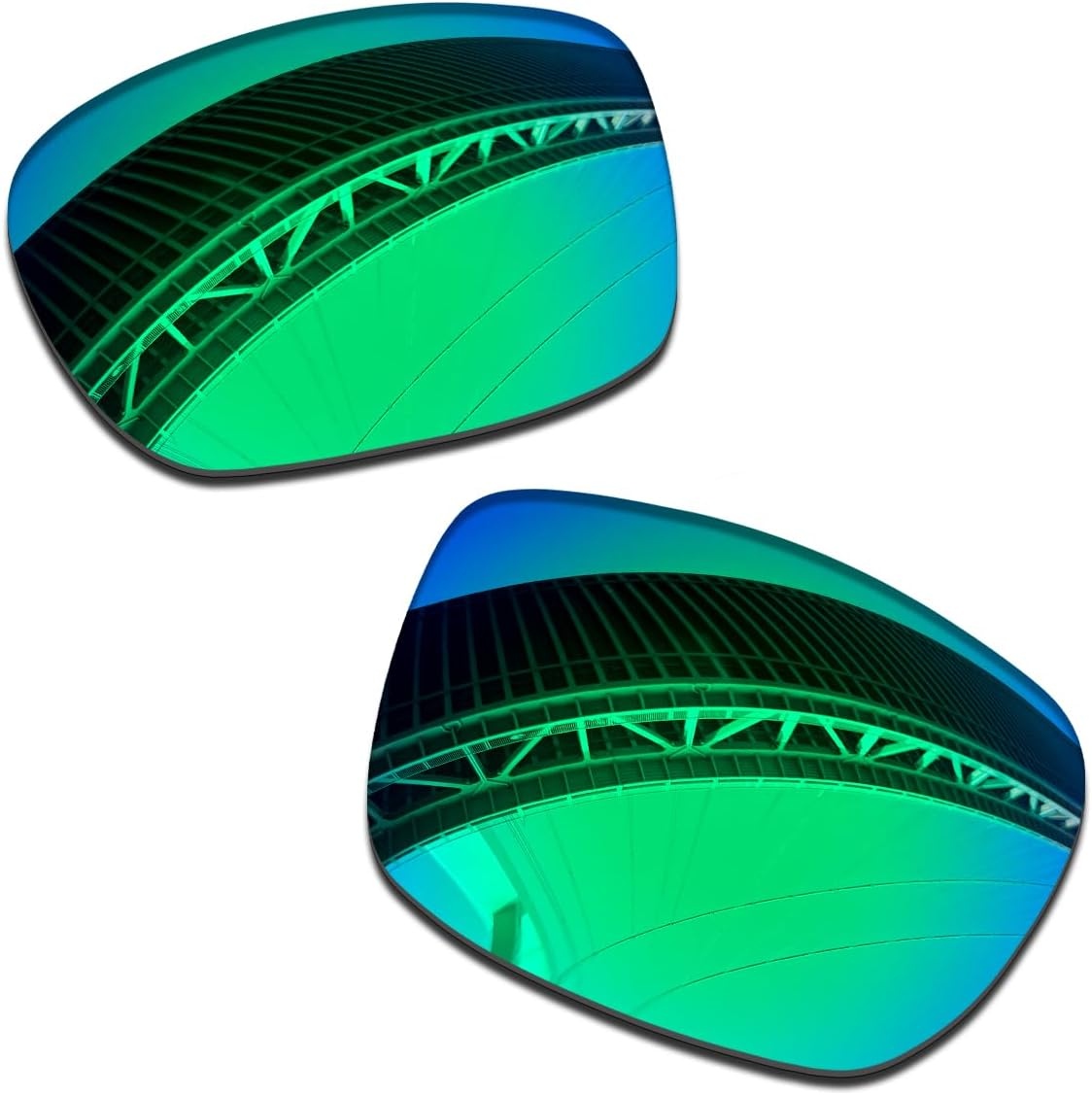 Lenzprose 1.5MM Polarized Replacement Lenses for Oakley Twoface OO9189 OO9256 Sunglasses, Anti-Scratch | Perfectly Fit - Dark Black Polarized-1.5Mm image number 5