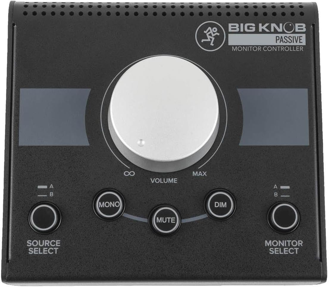 Mackie Big Knob Series, Passive 2X2 Studio Monitor Controller (Big KNOB Passive) image number 6