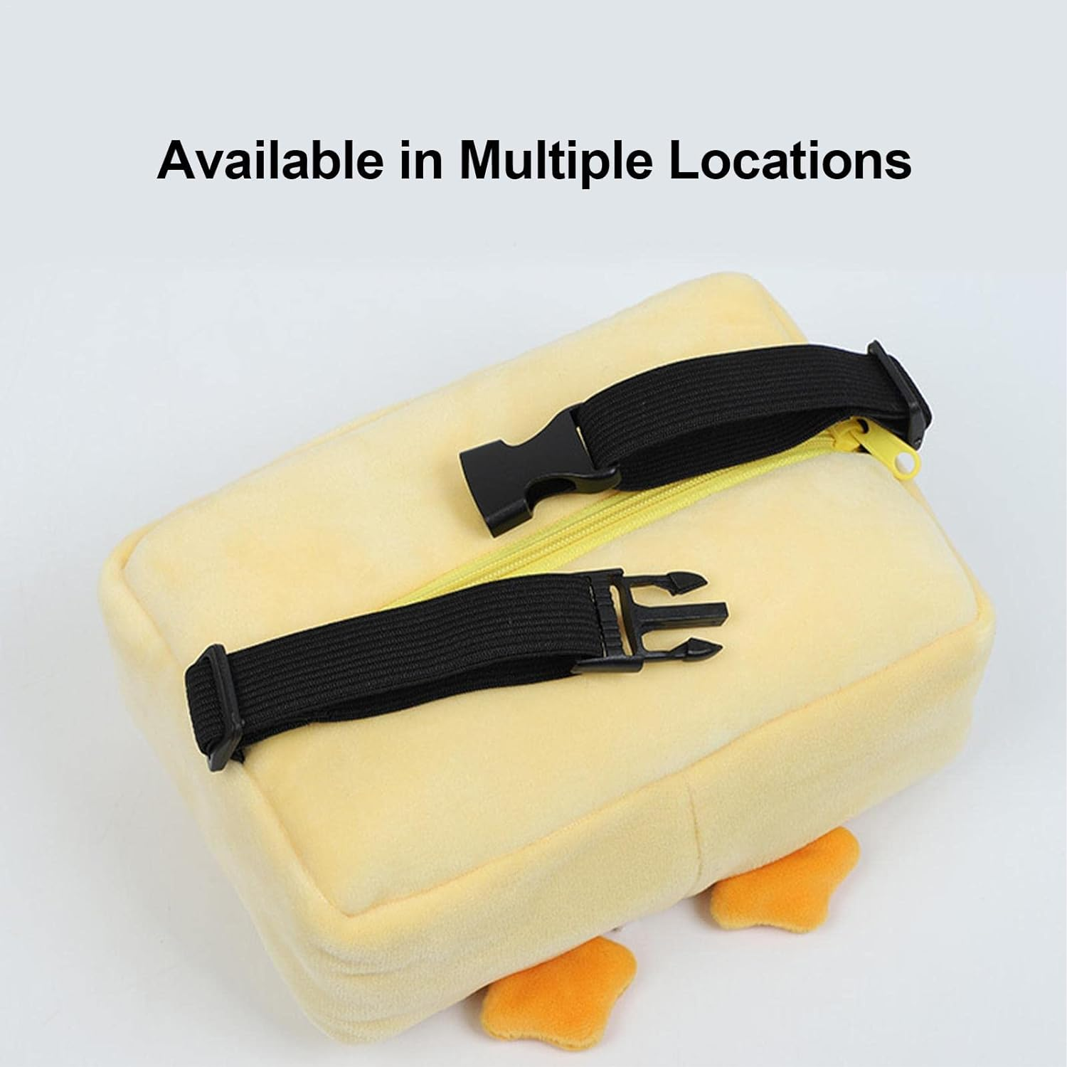 Cartoon Plush Animals Tissue Box, Cute Paper Holder for Car, Universal Vehicle Backseat Plush Tissue Organizer image number 4