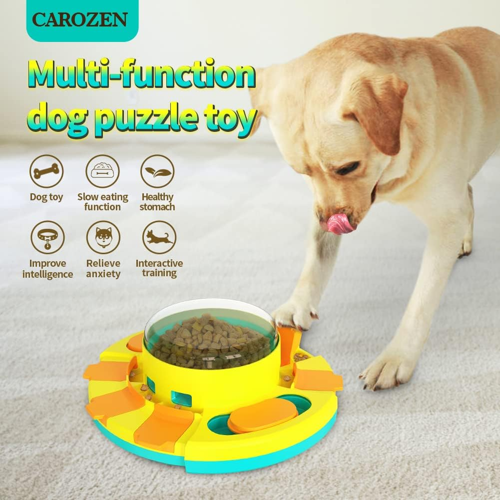 CAROZEN Dog Toy, Dog Toy, Interactive Dog Toy for Dogs, Entertainment, Dog Bowl, Promote Your Dog'S Intelligence image number 5