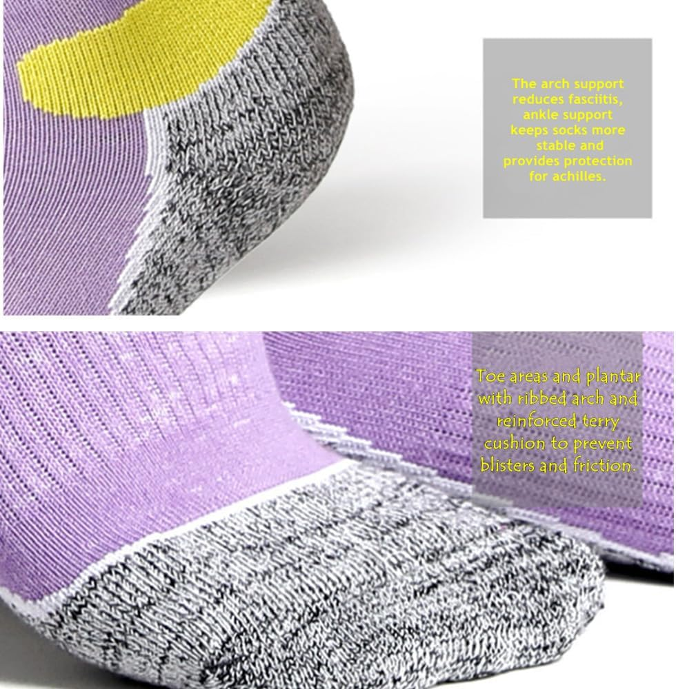 Winter Ski Socks Men Women Hiking Sport Snow Cotton Long Snowboard Sock image number 2